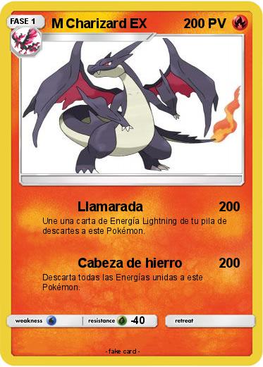 Pokemon M Charizard EX