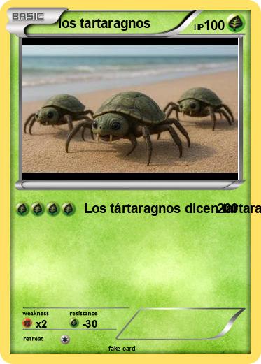 Pokemon los tartaragnos