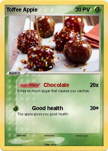 Pokemon Toffee Apple