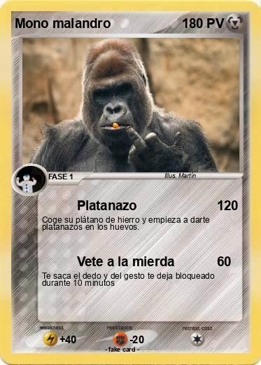 Pokemon Mono malandro