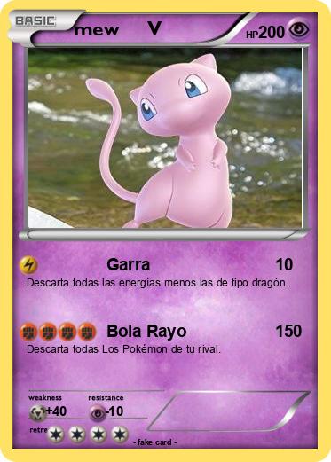 Pokemon mew     V