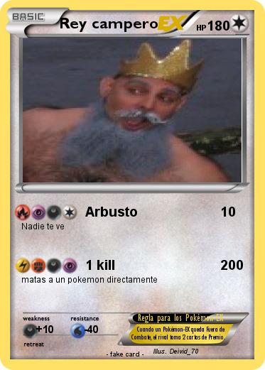 Pokemon Rey campero