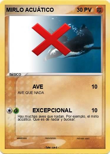 Pokemon MIRLO ACUÁTICO