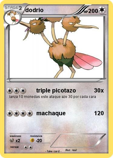 Pokemon dodrio