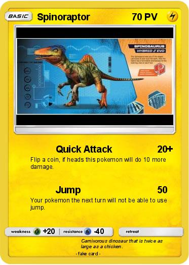 Pokemon Spinoraptor
