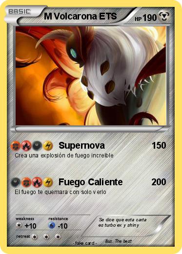 Pokemon M Volcarona ETS