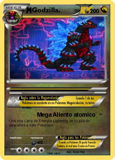Pokemon Godzilla.       ∞