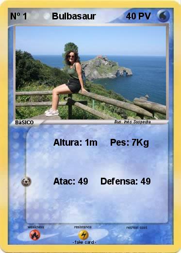 Pokemon Nº 1          Bulbasaur