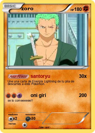 Pokemon zoro