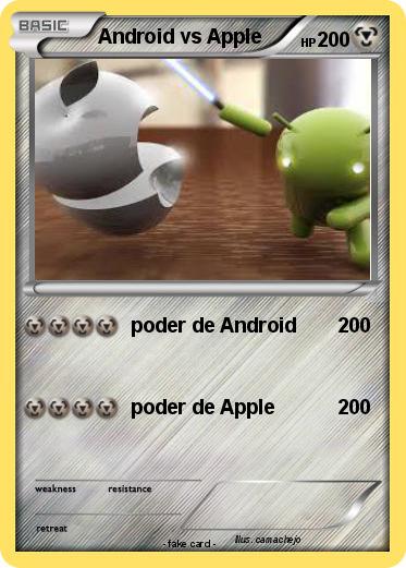 Pokemon Android vs Apple