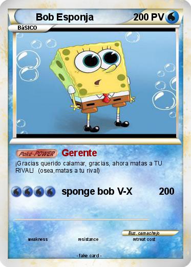 Pokemon Bob Esponja