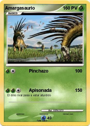 Pokemon Amargasaurio
