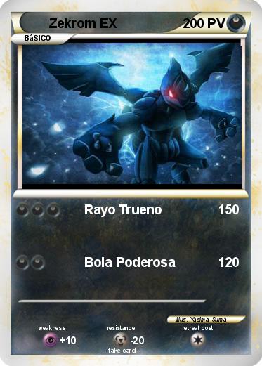 Pokemon Zekrom EX