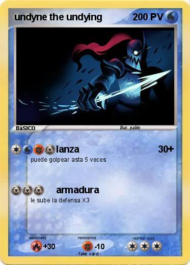 Pokemon undyne the undying
