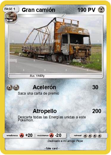 Pokemon Gran camión