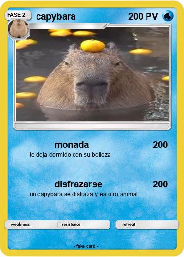 Pokemon capybara