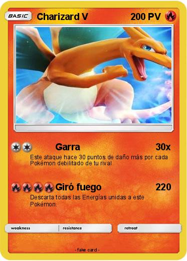Pokemon Charizard V