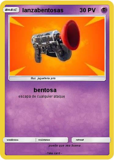 Pokemon lanzabentosas