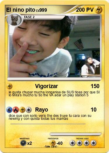 Pokemon El nino pito