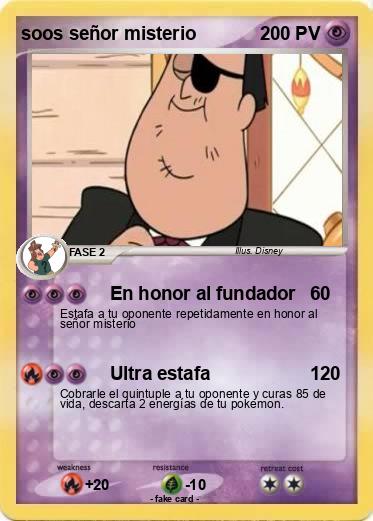 Pokemon soos señor misterio