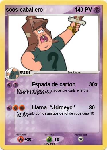 Pokemon soos caballero