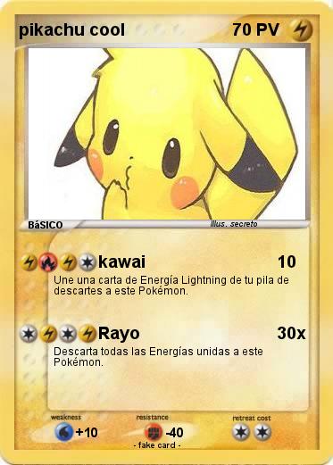 Pokemon pikachu cool