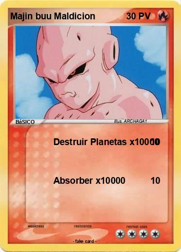 Pokemon Majin buu Maldicion