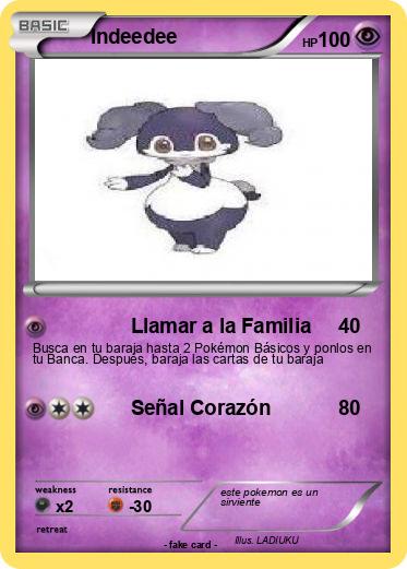 Pokemon Indeedee
