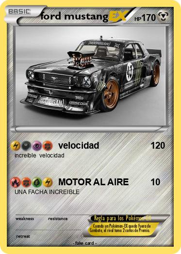 Pokemon ford mustang