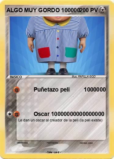 Pokemon ALGO MUY GORDO 100000