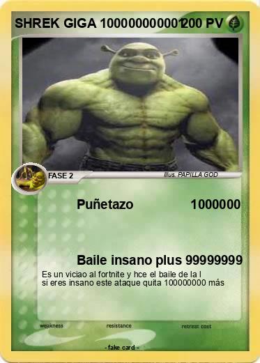Pokemon SHREK GIGA 100000000001