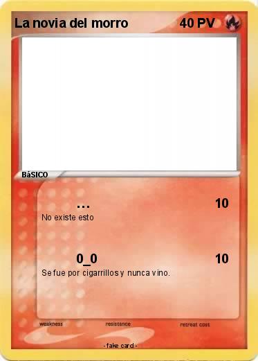 Pokemon La novia del morro