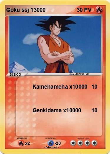 Pokemon Goku ssj 13000
