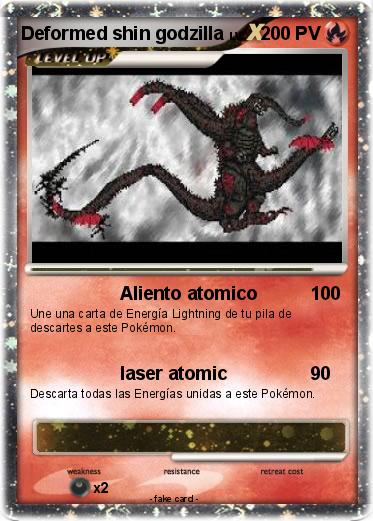 Pokemon Deformed shin godzilla