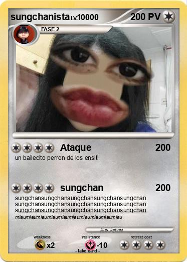 Pokemon sungchanista