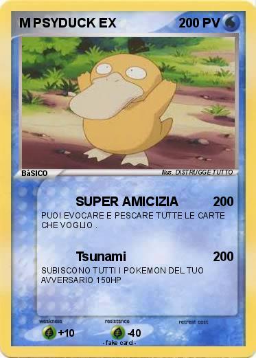 Pokemon M PSYDUCK EX