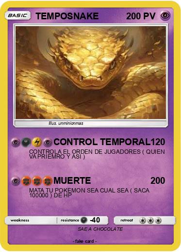 Pokemon TEMPOSNAKE
