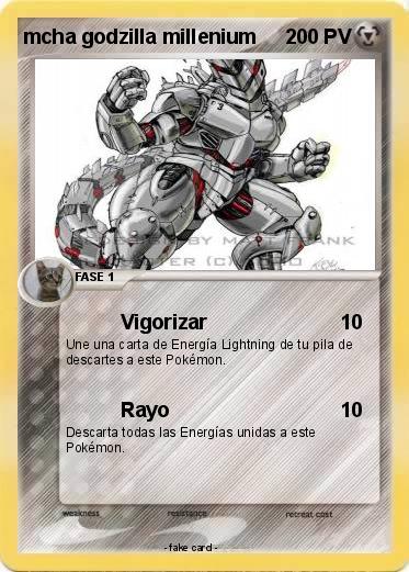 Pokemon mcha godzilla millenium