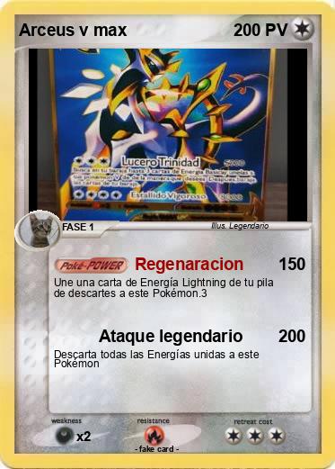 Pokemon Arceus v max