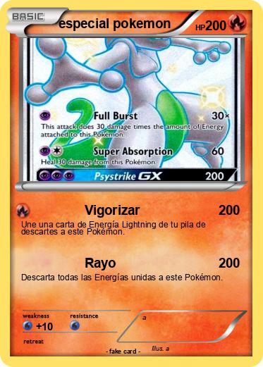 Pokemon especial pokemon