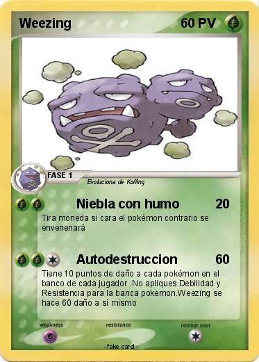Pokemon Weezing