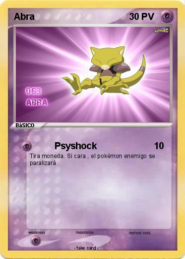 Pokemon Abra