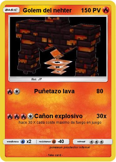 Pokemon Golem del nehter