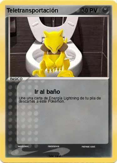Pokemon Teletransportación