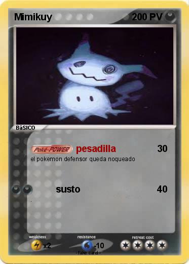 Pokemon Mimikuy