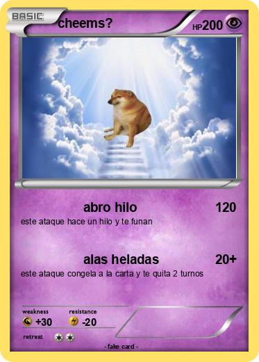 Pokemon cheems?