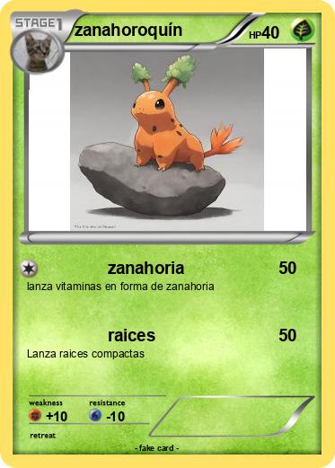 Pokemon zanahoroquín