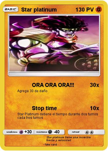 Pokemon Star platinum