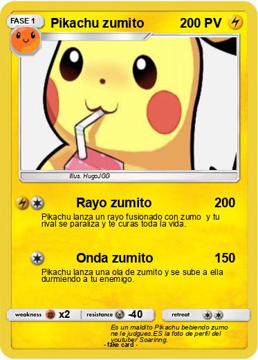 Pokemon Pikachu zumito