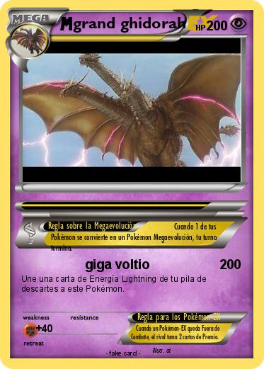 Pokemon grand ghidorah